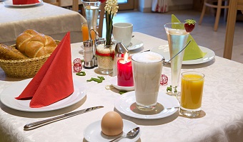 Landhotel Garni Bavaria Frühstück